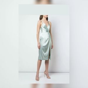 Jill Jill Stuart Women's Dress Mint Green Satin